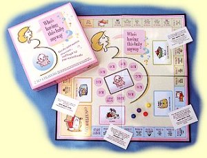 Now while there are a lot of things about pregnancy which people might find joyful and memorable, doesn't mean there should be a board game on it. Seriously, if you're pregnant, read a book about it and consult your doctor. Your friends will thank you for sparing them all the disgusting stuff.