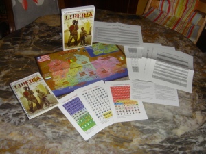 Game depicting the First Liberian Civil War which took place in the late 1980s and early 1990s. Of course, this might be a way to spread awareness of the conflict to Westerners. But I'm not sure if human rights abuses in Africa make an appropriate board game. If so, then definitely not for the whole family.