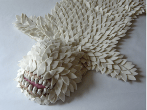 Not sure what it is. But I'd sure as hell don't want to be anywhere near it. Let's hope it's dead and its skin adorns some crazy single guy's living room.