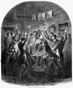 Southern Unionism was widespread throughout the Confederacy during the American Civil War. Southern Unionists comprised of 25% of Union Forces including my 3rd great-grandfather from East Tennessee and at least 3 of his brothers. This is an engraving of Southern Unionist refugees from Georgia in East Tennessee, a hotbed for Union sympathizers.