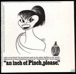 Actually since this woman seems to inspire more nightmares than Helena Bonham Carter, I think I'll take a pass at whatever she's serving. Also, I don't think she's very happy either.