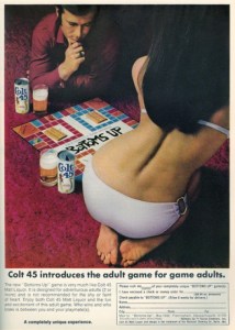 Sure it's a blatant way to sell sex and drinking. But still, drinking games are terrible. All they do is encourage irresponsible binging which leads to health problems and dependency issues. At worst it can kill you. It's not cool. It's not glamorous. It's not sexy. Period.