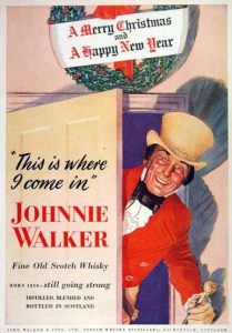 Uh, Johnnie, can you not come in? Seriously, your old timey, theme park, monocled face is scaring the hell out of me. Hell, I'm getting nightmares looking at you already.