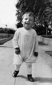 Sure he may be toddling around, but this little boy will soon become one of the hottest men in the Golden Age of Hollywood. He'd also play Atticus Finch, by the way, just so you know.