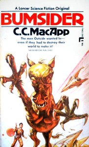 Now that's probably one of the most evil equines I've ever see. Besides, who the hell would want to title their book Bumsider? Seriously, seems like a sci-fi book taking place inside somebody's large intestine.