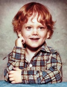 Never expected Eminem to be a ginger. Of course, I never thought I'd see a picture of him wearing plaid either. Still, he had a pretty crappy childhood though.