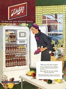 Ladies, when you come home to a fridge like that, ask your husband if he's planning a party or a tailgate. If he's not, then you might want to consider packing your bags, taking the kids, and getting a divorce. Because, ladies, no one needs a alcoholic in their life. And believe me, I personally know a few.