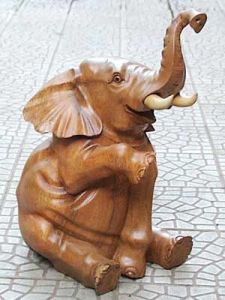 Let's hope the tusks on this one aren't made from real ivory. Because that would be bad. Very bad, indeed.