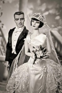 Now this isn't Barbie from what I can tell. However, I really have to scratch my head at people who want to throw Great Gatsby themed parties. Seriously, I wonder if these people have any idea what the book is really about.