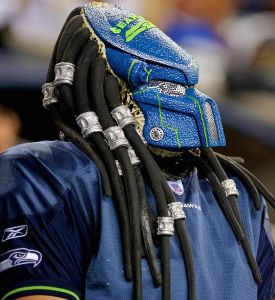 Now I'd really hate to see how this guy's taking it after seeing the Seahawks losing to the Patriots at the Super Bowl. Let's just say he was especially not pleased with his team losing to a bunch of cheaters known to deflate their footballs.