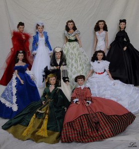 And this is just nine of the outfits she wears in the whole 4 hour movie. And yes, there are many more where that came from.