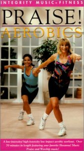 Since I attend Mass once a week, I'm aware that Catholics have their own form of Praise! Aerobics like stand, sit, stand, kneel, stand, knell, sit, stand, and so on. So this is probably something released by Protestants.