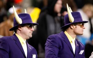 Because the fact they're in purple suits with horned hats and yellow shirts kind of indicated that to me. Still, I'd watch it with those hats. Don't want to poke anyone's eye out.