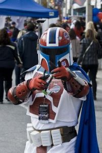 And he seems really pumped up for the big game. Of course, as a Bills fan, he must expect a great degree of disappointment. I mean the Bills aren't known for winning games.