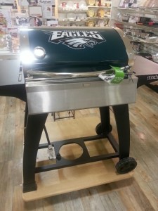 Now grill tools and meat branders are one thing. But a NFL themed grill? That's insane. Seriously, why?