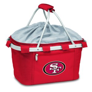 It's also said to be collapsible and insulated. So this is no ordinary picnic basket. But one with all the perks of a lunchbox and/or cooler.