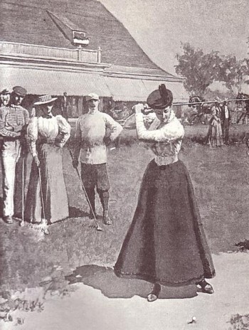 In the olden days, golf seemed to have rules that applied to just about anything. They had rules applied to whenever the ball landed in poop or was carried by a dog. They had rules pertaining to striking caddies. They even had rules applying to when it as appropriate for players to steal each other's balls. Yes, golf rules could be very specific at times.