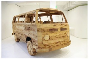 If this was a real working vehicle, it would be one of the most eco-friendly cars around. Oh, wait, it's from Volkwagen. So this is basically false advertising.