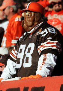 Now this dog must look like he's high on something. And I don't mean life. Perhaps he's on something to drown his sorrows whenever the Cleveland Browns lose. Of course, that's pretty frequent.