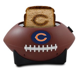 Yeah, having a NFL branded toast from a football toaster for breakfast. Seems more like an expensive novelty item that I don't need.