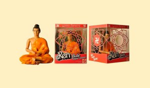 Apparently, Ken may seem enlightened but he also seems a bit too European for Buddha. Also, the man bun looks very atrocious on him.