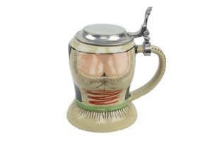 Now this is in pretty poor taste. Like having a boob mug or boob anything. Seriously, if a guy had this, I'd question his taste in decorating.