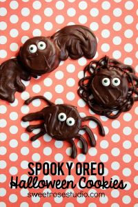 Now these consist of a bat, octopus, and spider. All of which are covered in chocolate. Still more adorable than scary.