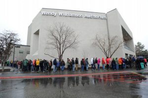 UAA's Wendy Williamson Auditorium hasn't been around long. But it's said to be a key hangout for Alaskan ghosts for some reason. Yet, only the presences late Wendy Williamson's spirit makes any sense. After all, the guy was a musician and professor as well as had the building named after him.