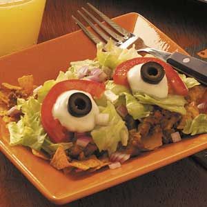 Hope two is enough for you? Still, it might look like your salad is staring at you for awhile. It might seem creepy to some.