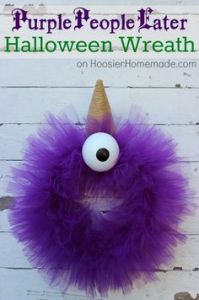 Now this seems quite simple. But it doesn't seem too scary either. More like a purple cyclops on Sesame Street. Love the horn though.