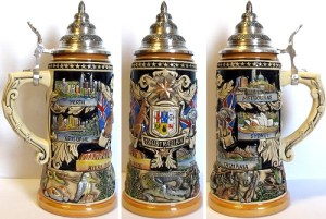 Of course, I'm not sure why Australia would want to have a stein for this country. Then again, Germany and Australia are known to be big beer drinking countries.