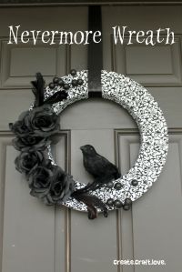 Yes, bird is supposed to be a raven despite looking rather small. Still, love the black flowers on this though.