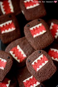And yes, they're literally brownie bites. Just look at their monstrous jobs. Still, more adorable than scary.
