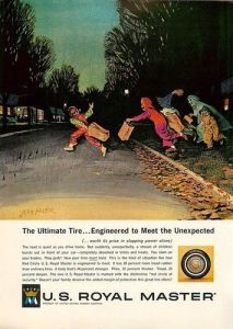 Of course, this ad runs like the driver doesn't even know that it's Halloween when kids trick or treat that time of night. Then again, trick or treaters crossing the street don't pose as much of a danger as the drunk Halloween partier on the way home.