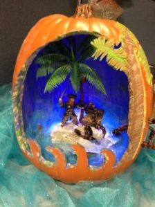 Contrary to popular belief, pirates didn't bury their treasure since most of them didn't expect to live long. Nor did they battle giant monster snakes. Still, this looks pretty cool.