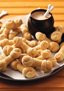 Of course, they might look like dog bones. But you got to love these. You can even dip them in sauce if you want.