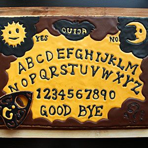 Pinterest says it's a cookie but I think it's a cake. It's just that it's fairly detailed in the icing contents. But your dead ancestors are bound to love it.