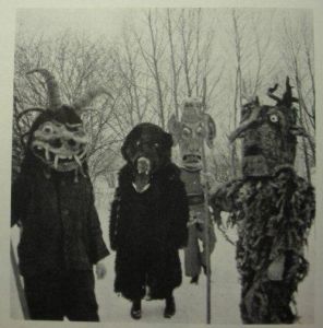 Okay, these costumes are quite horrifying to say the least. Wouldn't want to take a walk in that forest if you ask me.