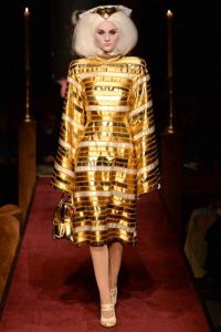 Then again, almost any of these costumes can be of Lady Gaga in one variation or another. Of course, seeing Lady Gaga in this makes her look normal in comparison to the other stuff she's worn.