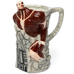 Now this is so creepy, especially since the monster has absolutely no skin. Just seems like he's all muscle. Maybe I think you might want to stick with the beer stein depicting Frankenstein.
