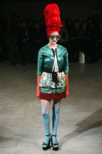 Basically this is what Marge Simpson would look like if she changed her style and dyed her hair. Yeah, not much different.