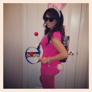 Now she's the kind of girl who keeps going, and going.... Yeah, good for a battery but for a human, not so much.