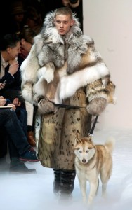 Please don't be a piece of cultural appropriation. Because it sure looks like it from the animal skins. Then again, he could just as well be Norwegian polar explorer Roald Admundsen, who was the first guy to reach the South Pole and sail the Northwest Passage.