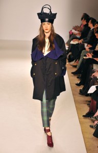 Well, at least she went with a more low key approach. Still, that hat is hideous.