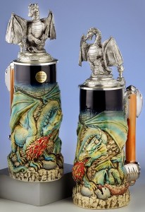 Of course, this one is especially ferocious. Because she's a mom and you know what mother monsters are like toward their young. Still, these look very cool.