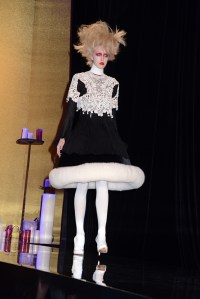 Or Effie Trinket if she appeared in a Dr. Seuss story. Then again, a lot of these outfits could be in Effie's wardrobe.