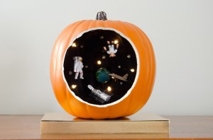 Now this one is quite creative. Still, not sure why the fuzzy guy in this isn't wearing a space suit. I mean space exists in a vacuum and if you have no suit on, you're dead.