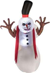 When Hell freezes over, you'll have to reckon with this guy. Still, perfect for any Nightmare Before Christmas display. Love those sharp stick arms.