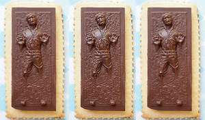 Of course, this might require using a chocolate Han Solo in carbonite. But I'm sure you can get the molds off Amazon.
