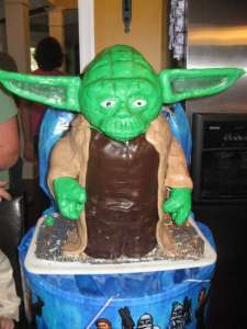 Immense it is. Almost life size. But undermined by Simpson mouth it is.